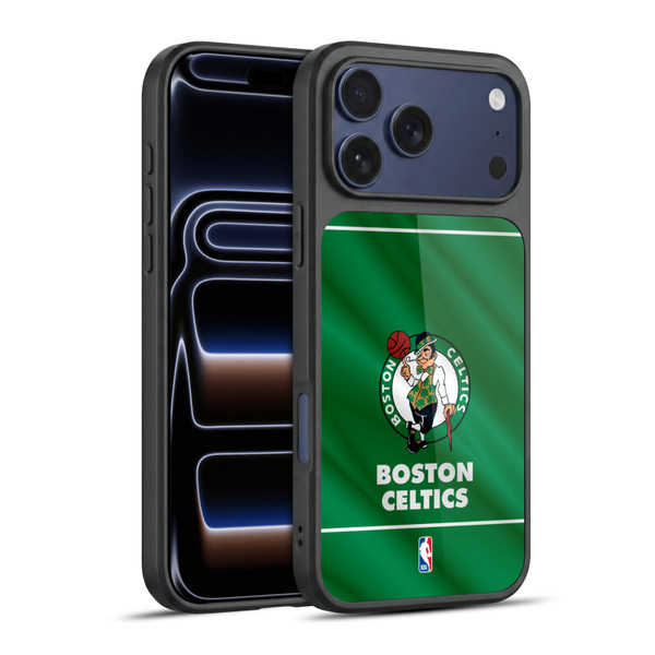 NBA Boston Celtics Horizontal Banner Gel Armour Case For Apple iPhone 17 Pro Max