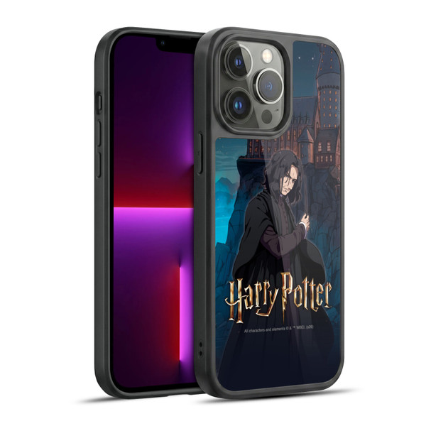 Harry Potter Anime Celebration Severus Snape Gel Armour Case For Apple iPhone 13 Pro Max