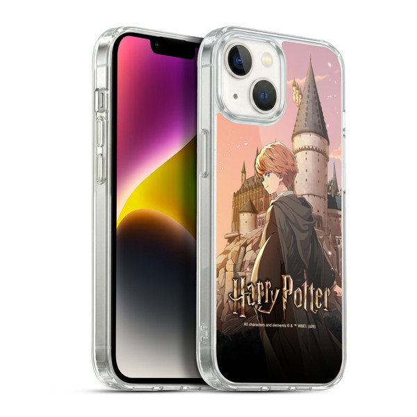 Harry Potter Anime Celebration Ron Weasley Soft Gel Case for Apple iPhone 14