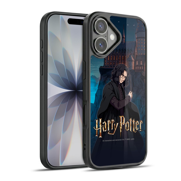 Harry Potter Anime Celebration Severus Snape Gel Armour Case For Apple iPhone 17