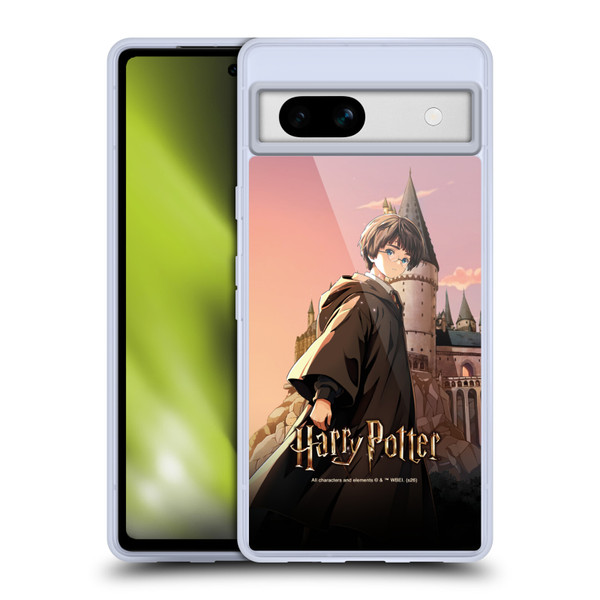 Harry Potter Anime Celebration Harry Potter Soft Gel Case for Google Pixel 7a