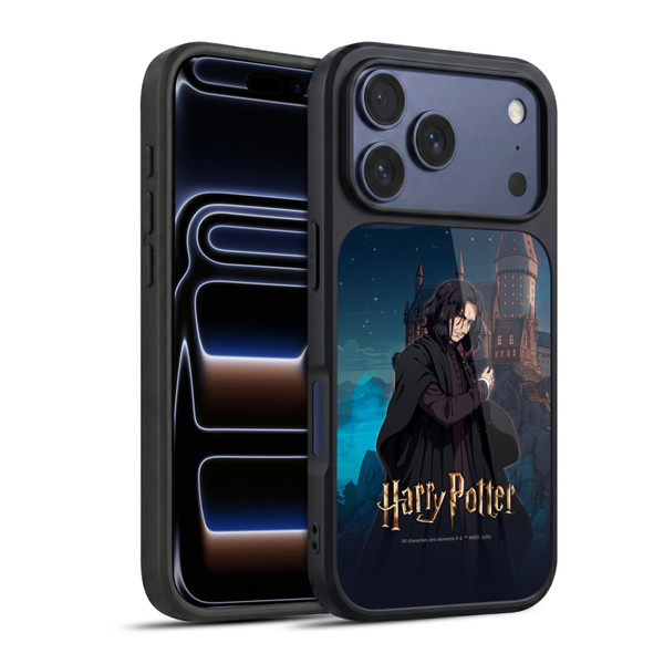 Harry Potter Anime Celebration Severus Snape Gel Armour Case For Apple iPhone 17 Pro