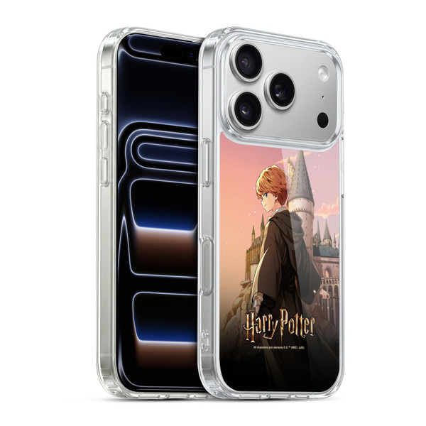 Harry Potter Anime Celebration Ron Weasley Soft Gel Case for Apple iPhone 17 Pro
