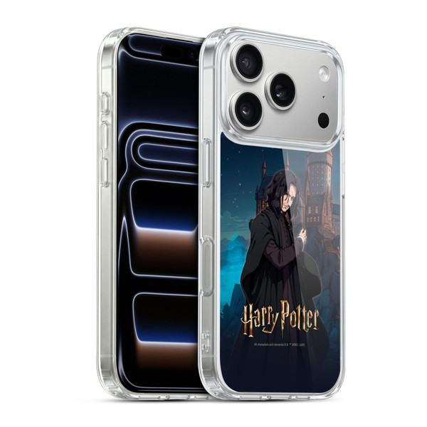 Harry Potter Anime Celebration Severus Snape Soft Gel Case for Apple iPhone 17 Pro