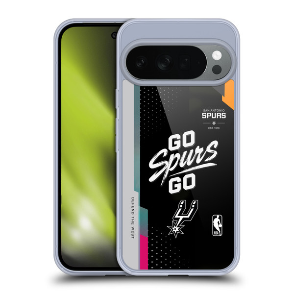 NBA San Antonio Spurs Go Spurs Go Soft Gel Case for Google Pixel 10