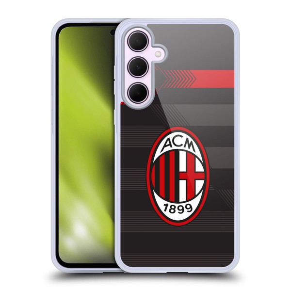 AC Milan 2017/18 Crest Kit Third Soft Gel Case for Samsung Galaxy A35 5G