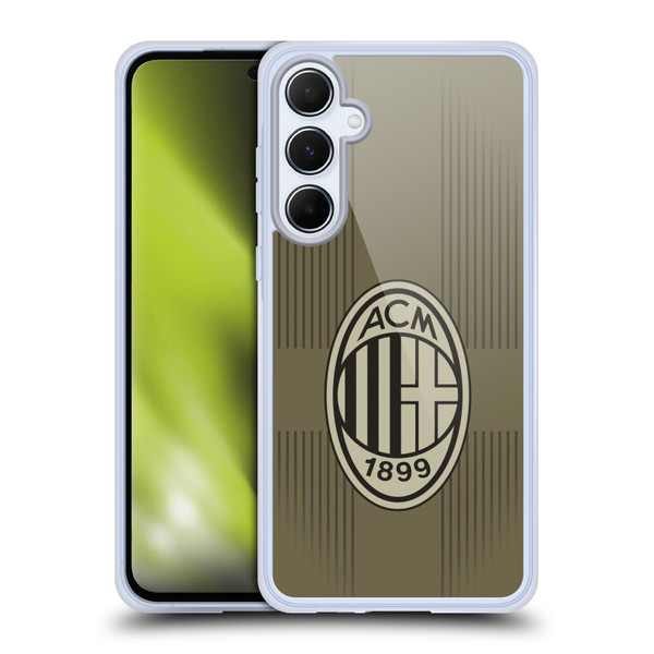 AC Milan 2022/23 Third Kit Soft Gel Case for Samsung Galaxy A55 5G
