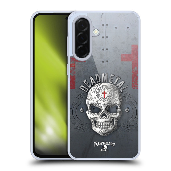 Alchemy Gothic Skull Dead Metal Soft Gel Case for Samsung Galaxy A36 5G
