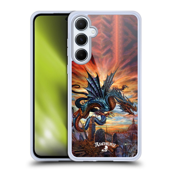 Alchemy Gothic Dragon The Highgate Horror Soft Gel Case for Samsung Galaxy A55 5G