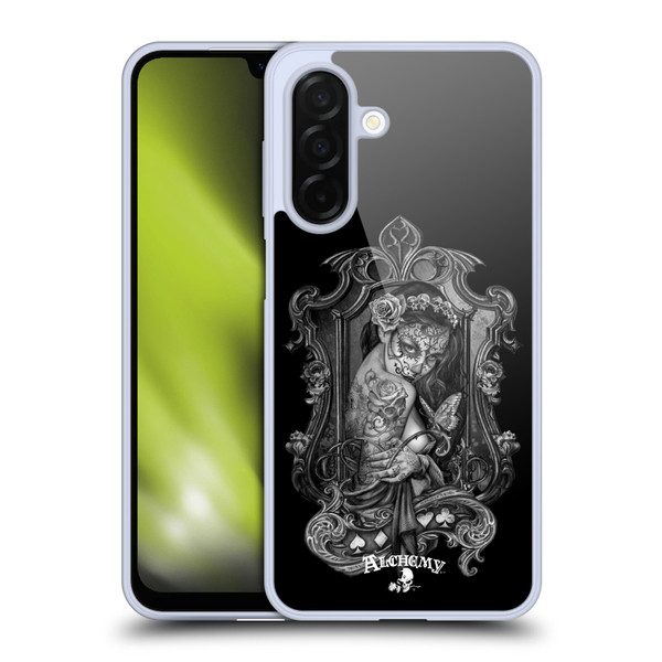 Alchemy Gothic Graphic Art Widow Soft Gel Case for Samsung Galaxy A26 5G