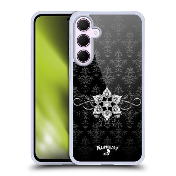 Alchemy Gothic Illustration Deadly Nightshade Soft Gel Case for Samsung Galaxy A35 5G