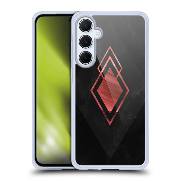 Alyn Spiller Marble Diamond Soft Gel Case for Samsung Galaxy A55 5G