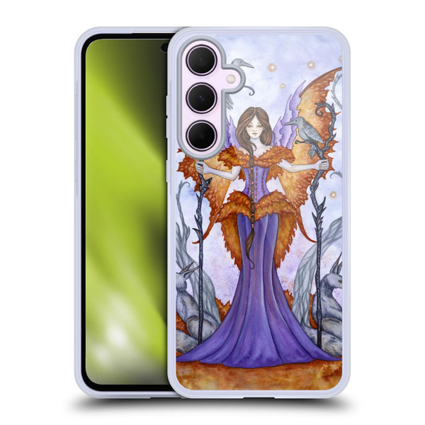 Amy Brown Elemental Series Raven Pixie Soft Gel Case for Samsung Galaxy A35 5G