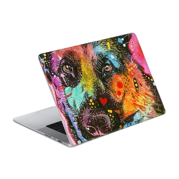 Dean Russo Animals German Shepherd Vinyl Sticker Skin Decal Cover for Apple MacBook Pro 14" A2442