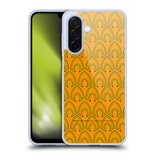 Aquaman DC Comics Logo Pattern Soft Gel Case for Samsung Galaxy A26 5G