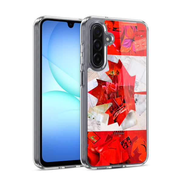 Artpoptart Flags Canada Soft Gel Case for Samsung Galaxy A17 4G / 5G