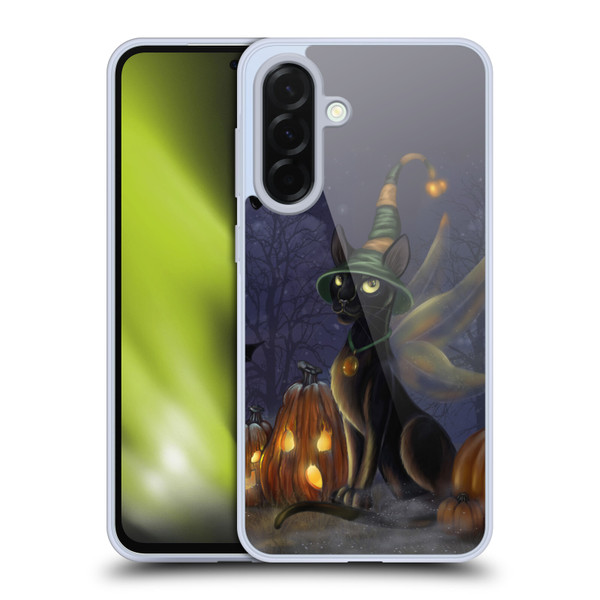 Ash Evans Black Cats The Witching Time Soft Gel Case for Samsung Galaxy A36 5G