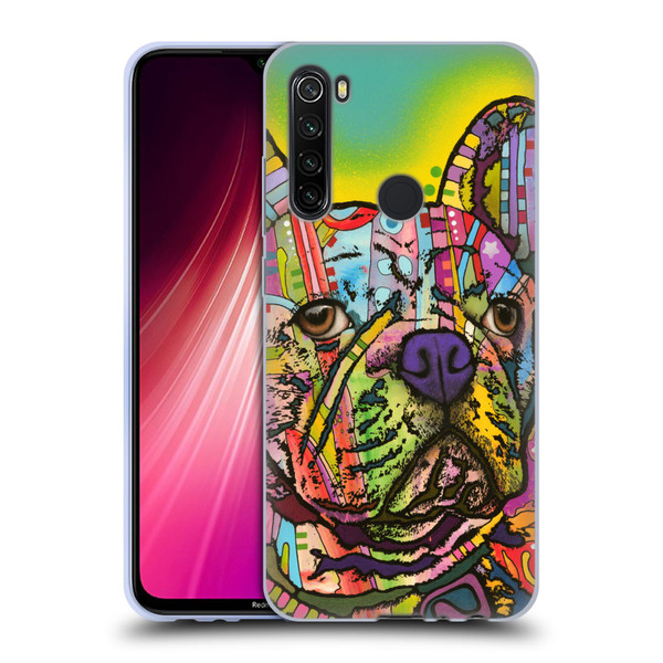 Dean Russo Dogs French Bulldog Soft Gel Case for Xiaomi Redmi Note 8T