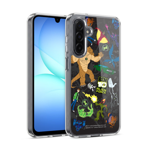 Ben 10: Alien Force Graphics Character Art Soft Gel Case for Samsung Galaxy A17 4G / 5G