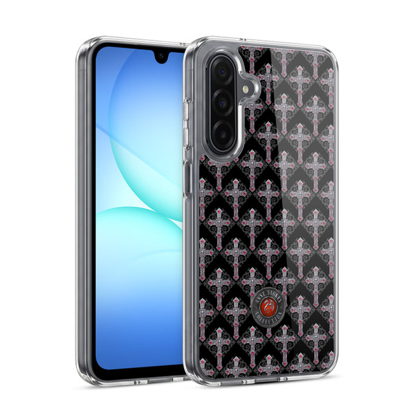 Anne Stokes Tribal Cross Gothic Pattern Soft Gel Case for Samsung Galaxy A17 4G / 5G