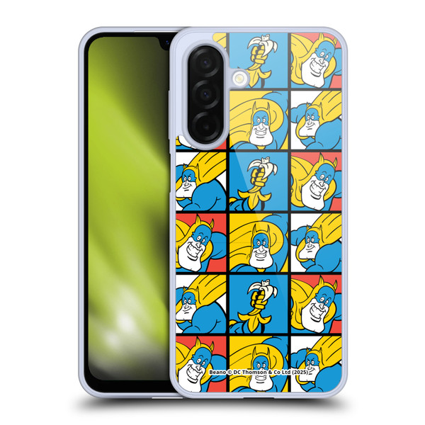 Beano Bananaman Patterns Squares Soft Gel Case for Samsung Galaxy A26 5G