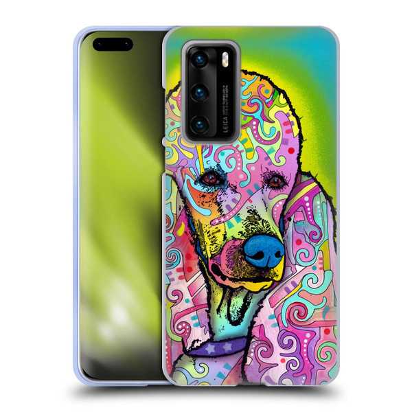 Dean Russo Dogs 3 Poodle Soft Gel Case for Huawei P40 5G