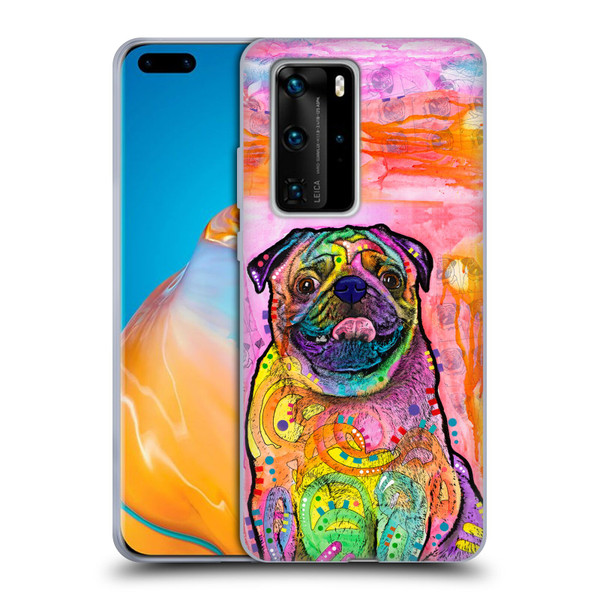 Dean Russo Dogs 3 Pug Soft Gel Case for Huawei P40 Pro / P40 Pro Plus 5G