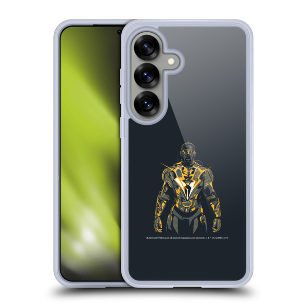 Black Lightning Key Art Black Lightning Soft Gel Case for Samsung Galaxy S25 & MagSafe