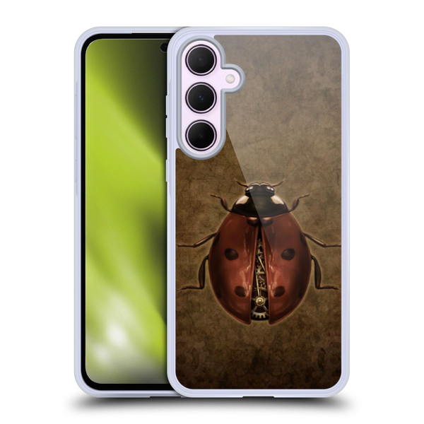 Brigid Ashwood Winged Things Steampunk Ladybug Soft Gel Case for Samsung Galaxy A35 5G