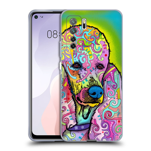 Dean Russo Dogs 3 Poodle Soft Gel Case for Huawei Nova 7 SE/P40 Lite 5G