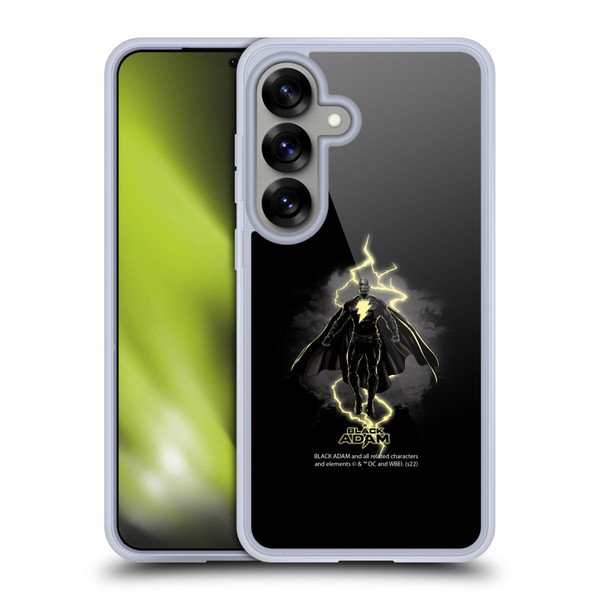Black Adam Graphics Lightning Soft Gel Case for Samsung Galaxy S25 & MagSafe