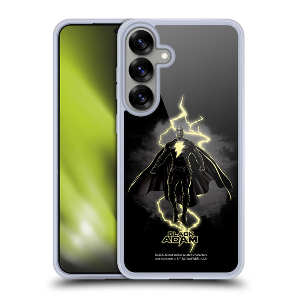 Black Adam Graphics Lightning Soft Gel Case for Samsung Galaxy S25+ & MagSafe