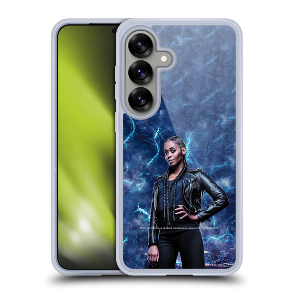 Black Lightning Characters Anissa Pierce Soft Gel Case for Samsung Galaxy S25 & MagSafe