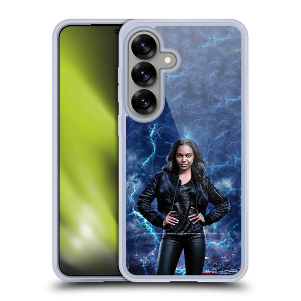 Black Lightning Characters Jennifer Pierce Soft Gel Case for Samsung Galaxy S25 & MagSafe