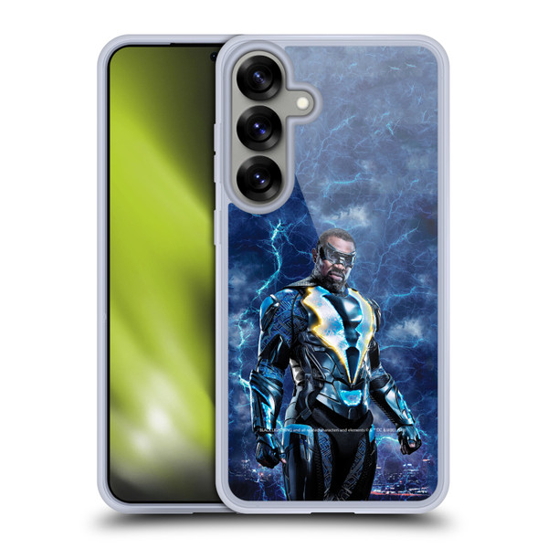 Black Lightning Characters Black Lightning Soft Gel Case for Samsung Galaxy S25+ & MagSafe