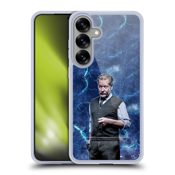 Black Lightning Characters Peter Gambi Soft Gel Case for Samsung Galaxy S25+ & MagSafe