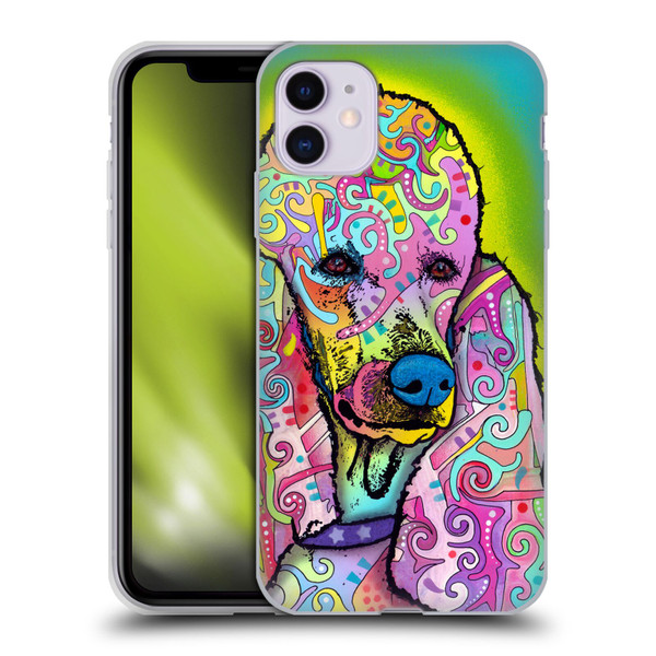 Dean Russo Dogs 3 Poodle Soft Gel Case for Apple iPhone 11