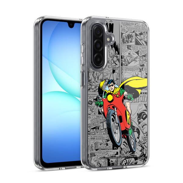 Batman DC Comics Robin Comic Book Collage Soft Gel Case for Samsung Galaxy A17 4G / 5G