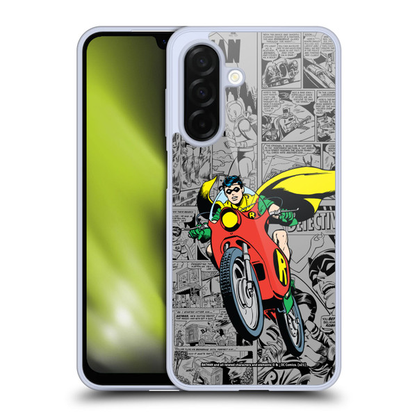 Batman DC Comics Robin Comic Book Collage Soft Gel Case for Samsung Galaxy A26 5G