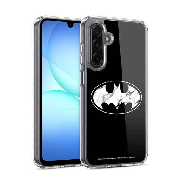 Batman DC Comics Logos Marble Soft Gel Case for Samsung Galaxy A17 4G / 5G