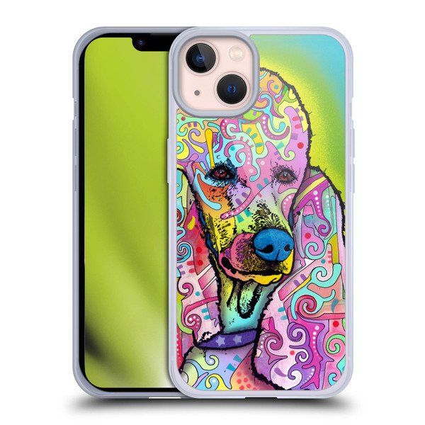 Dean Russo Dogs 3 Poodle Soft Gel Case for Apple iPhone 13