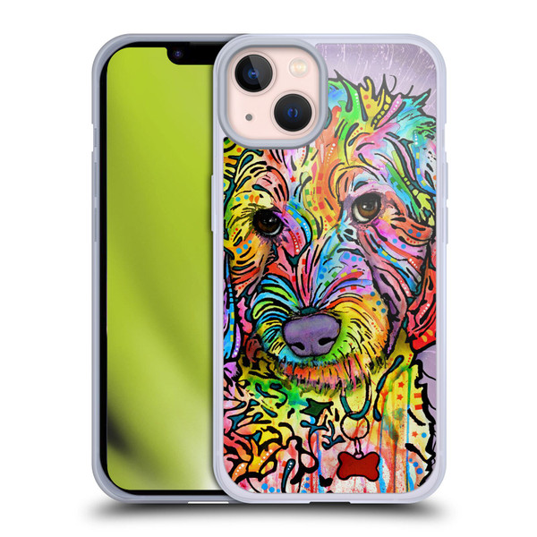 Dean Russo Dogs 3 Sweet Poodle Soft Gel Case for Apple iPhone 13