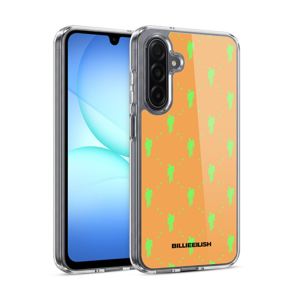 Billie Eilish Key Art Blohsh Pattern Soft Gel Case for Samsung Galaxy A17 4G / 5G