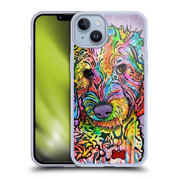 Dean Russo Dogs 3 Sweet Poodle Soft Gel Case for Apple iPhone 14 Plus