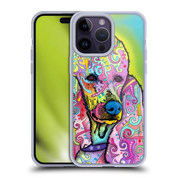 Dean Russo Dogs 3 Poodle Soft Gel Case for Apple iPhone 14 Pro Max