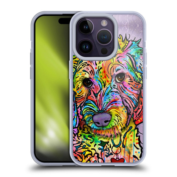 Dean Russo Dogs 3 Sweet Poodle Soft Gel Case for Apple iPhone 14 Pro