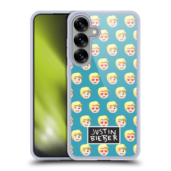 Justin Bieber Justmojis Patterns Soft Gel Case for Samsung Galaxy S25+ & MagSafe