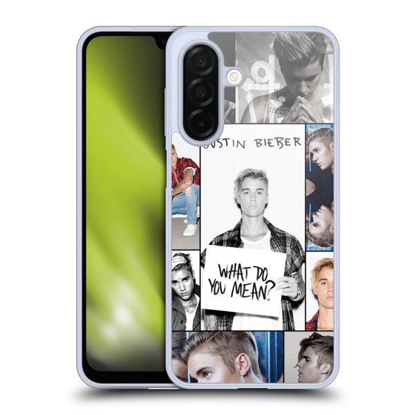 Justin Bieber Purpose Grid Poster Soft Gel Case for Samsung Galaxy A26 5G