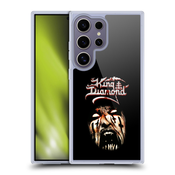 King Diamond Poster Puppet Master Face Soft Gel Case for Samsung Galaxy S25 Ultra & MagSafe