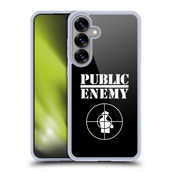 Public Enemy Graphics Logo Soft Gel Case for Samsung Galaxy S25+ & MagSafe